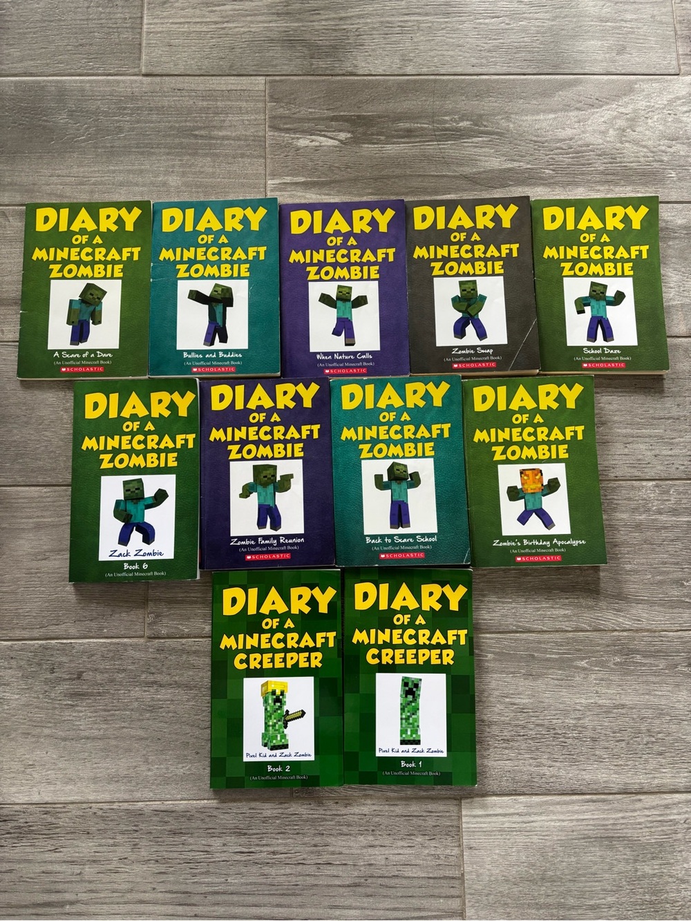 Bundle of 11 Minecraft Children’s Novels (buy now price)